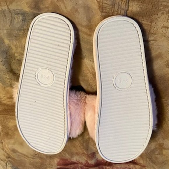 Ladies Comfy Slide-on Slippers Pink NWOT - Picture 5 of 8